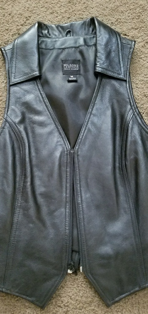 Wilson's leather women's vest Pelle Studio size M